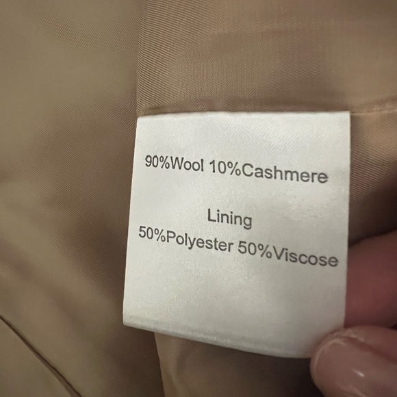 Pure Collection - classic & elegant camel coat in wool & cashmere - Picture 11 of 12